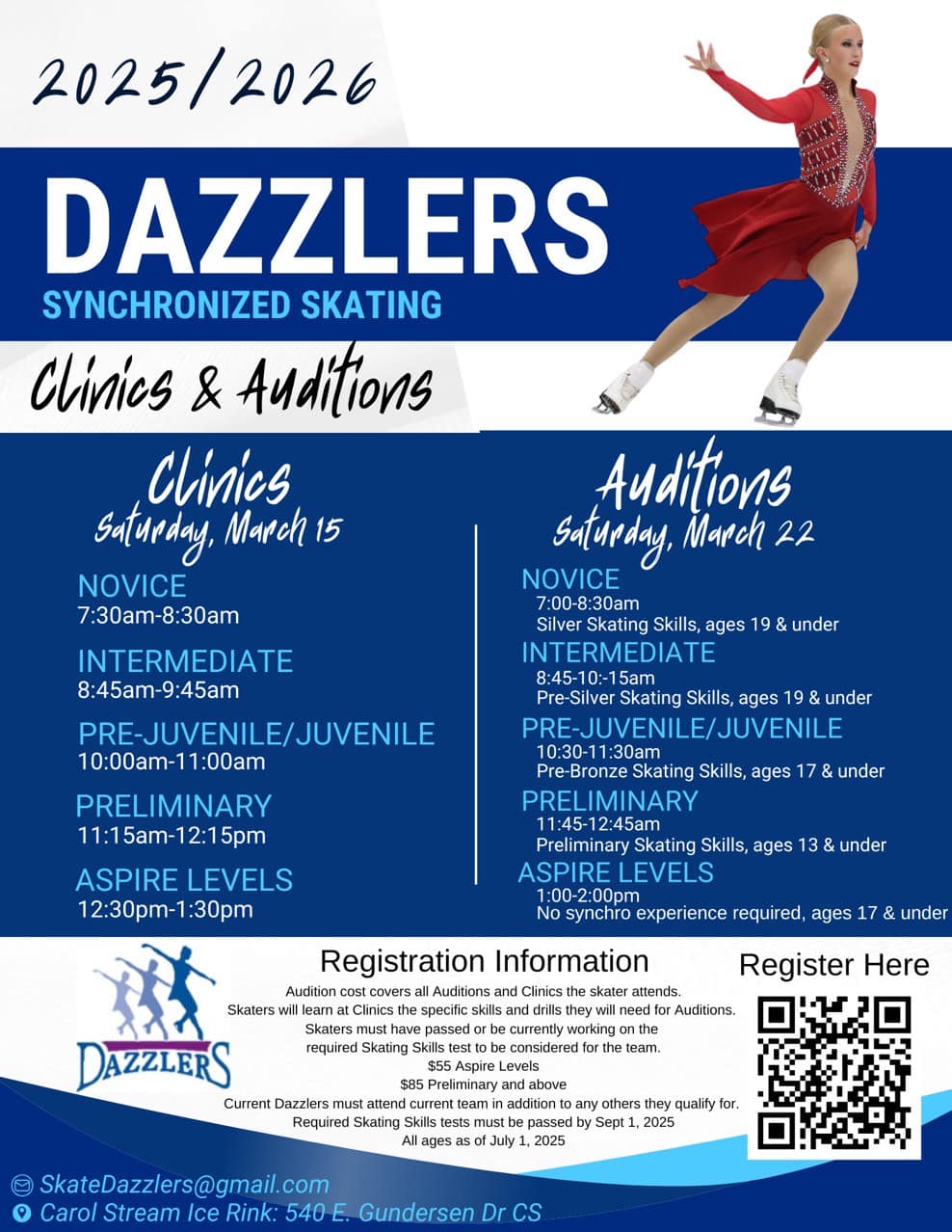 Dazzlers Tryouts 2025 image