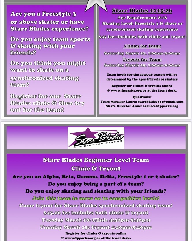 Starr Blades Tryouts image